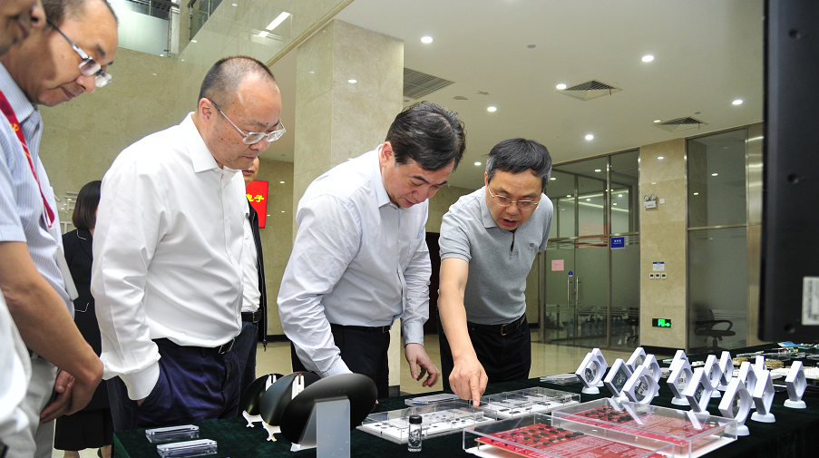 杭州市委副书记、市长刘忻莅临allwin微电子调研集成电路制造发展情况